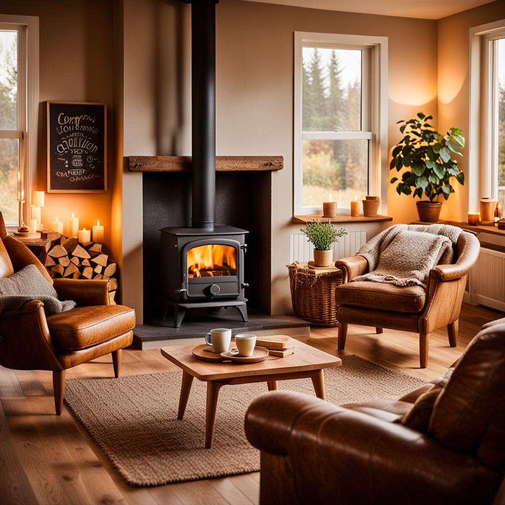 Advantages of Wood Burning Stoves: Warm Living Space with Wood Burning Stove