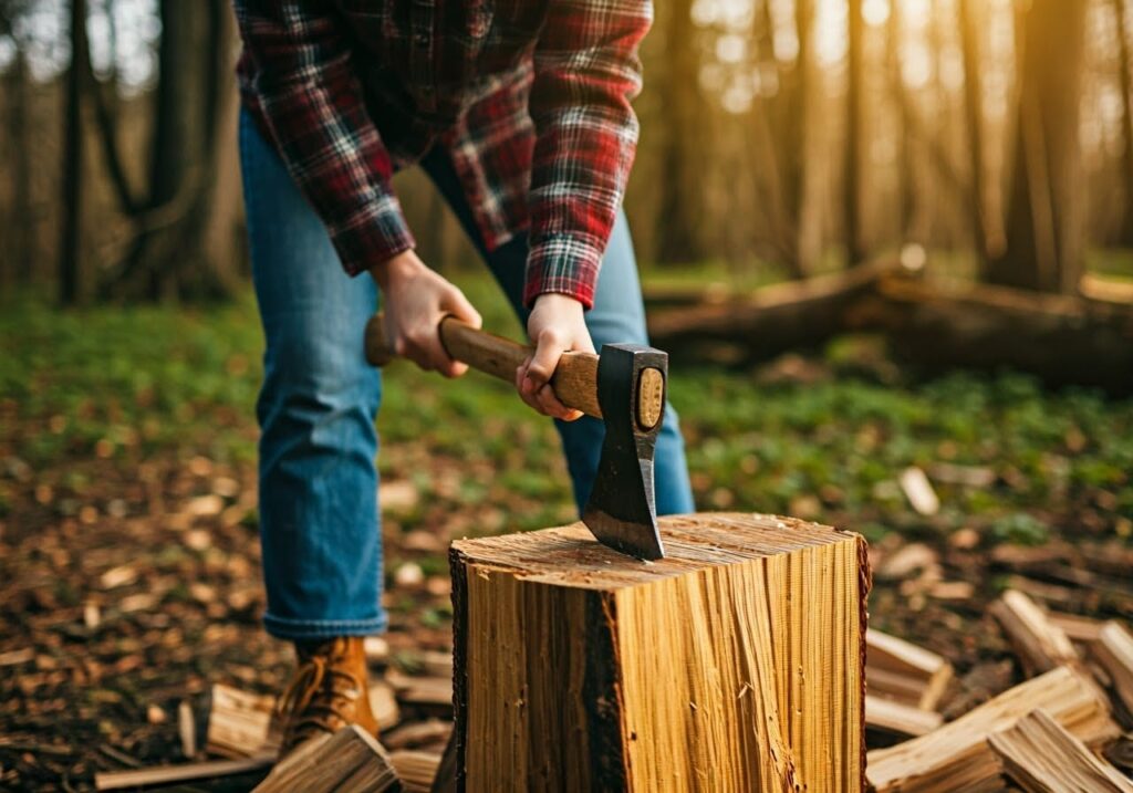 Season Firewood for Efficient Burning