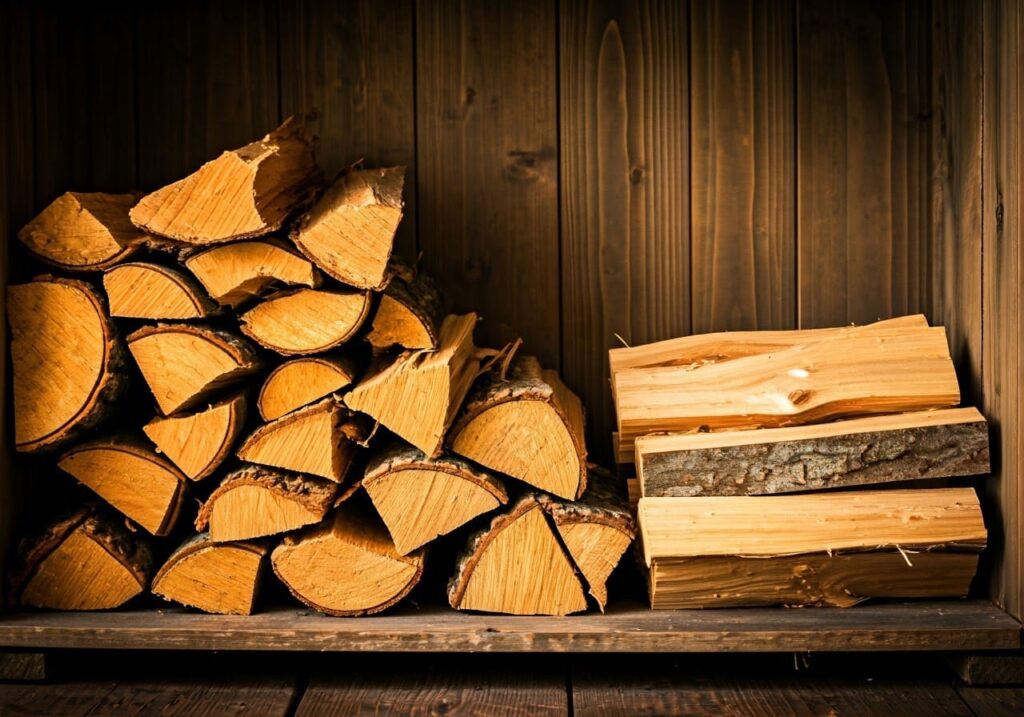 Small Space Firewood Storage