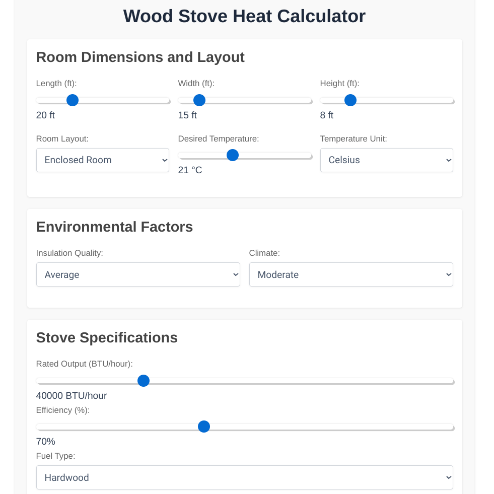 How to Choose a Wood Stove Based on Your Heating Needs