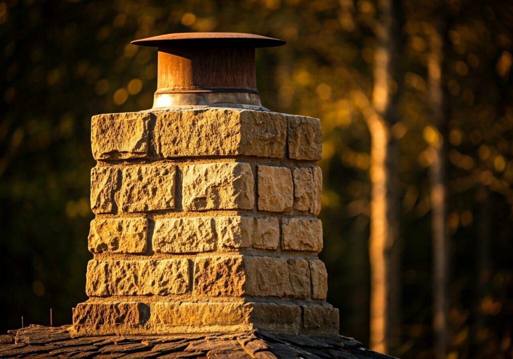 wood stove chimney